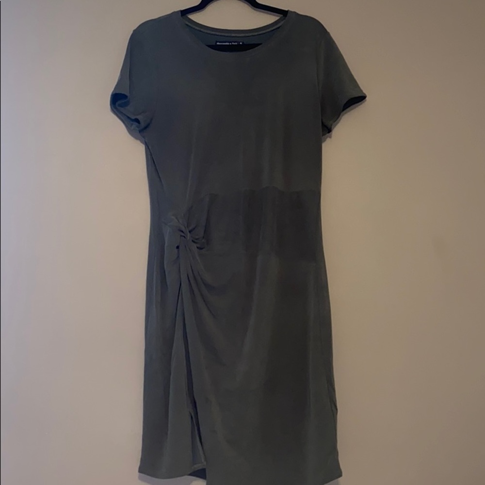Abercrombie & Fitch Green Knot Dress